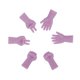 thumbnail image 5 of 24pcs Protectores de Agujas de Tejer, Cubierta de Punta de Agujas de Tejer, ''Rock-Scissor-Paper'', 5 of 8