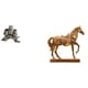 thumbnail image 1 of Escultura Moderna De Búho Y Caballo, Adorno De Mesa De Resina Grabado Para Sala De Estar, Oficina, Armario, Decoración Del Hogar, Mesita De Noche., 1 of 8
