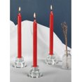 thumbnail image 4 of CANDWAX Bougies Coniques Rouges, Lot de 12 - Bougies Droites de 12 Pouces Non Parfumées pour le Souper et la Table - Chandeliers Longs à Combustion Lente, Sans Coulure, Sans Fumée, 4 of 6