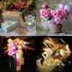 thumbnail image 5 of 100 piezas de diseños variados de flores redondas para costura, manualidades y decoración de bricolaje, colección de botones de madera vintage de 20 mm, 5 of 5