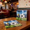 thumbnail image 4 of Wozhuo Soccer Napkins 20 Count Football Party Supplies for Sports Birthday Decor, 4 of 6
