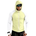thumbnail image 2 of Men's UPF 50+ Sun Protection Hoodie Jacket Full Zip Long Sleeve Colorful Sun Shirts Lightweight Hiking Fishing Outdoor, 2 of 8
