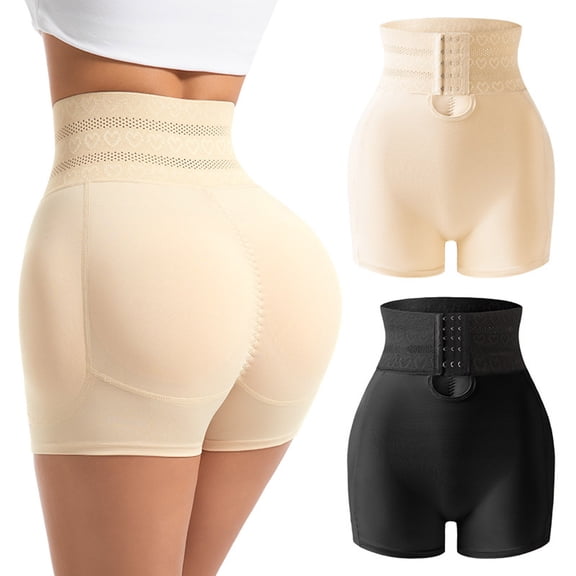 Paiwinds Women's Adjustable Shaping Briefs - Three-Row Snap Compression Underwear for Hip Enhancement, Postpartum Body Shaping & Comfortable Fit
