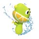 thumbnail image 4 of Juguetes acuáticos para niños con forma de animales pequeños. Dinosaurio amarillo para jugar en el agua. Juguetes de verano para la playa., 4 of 5