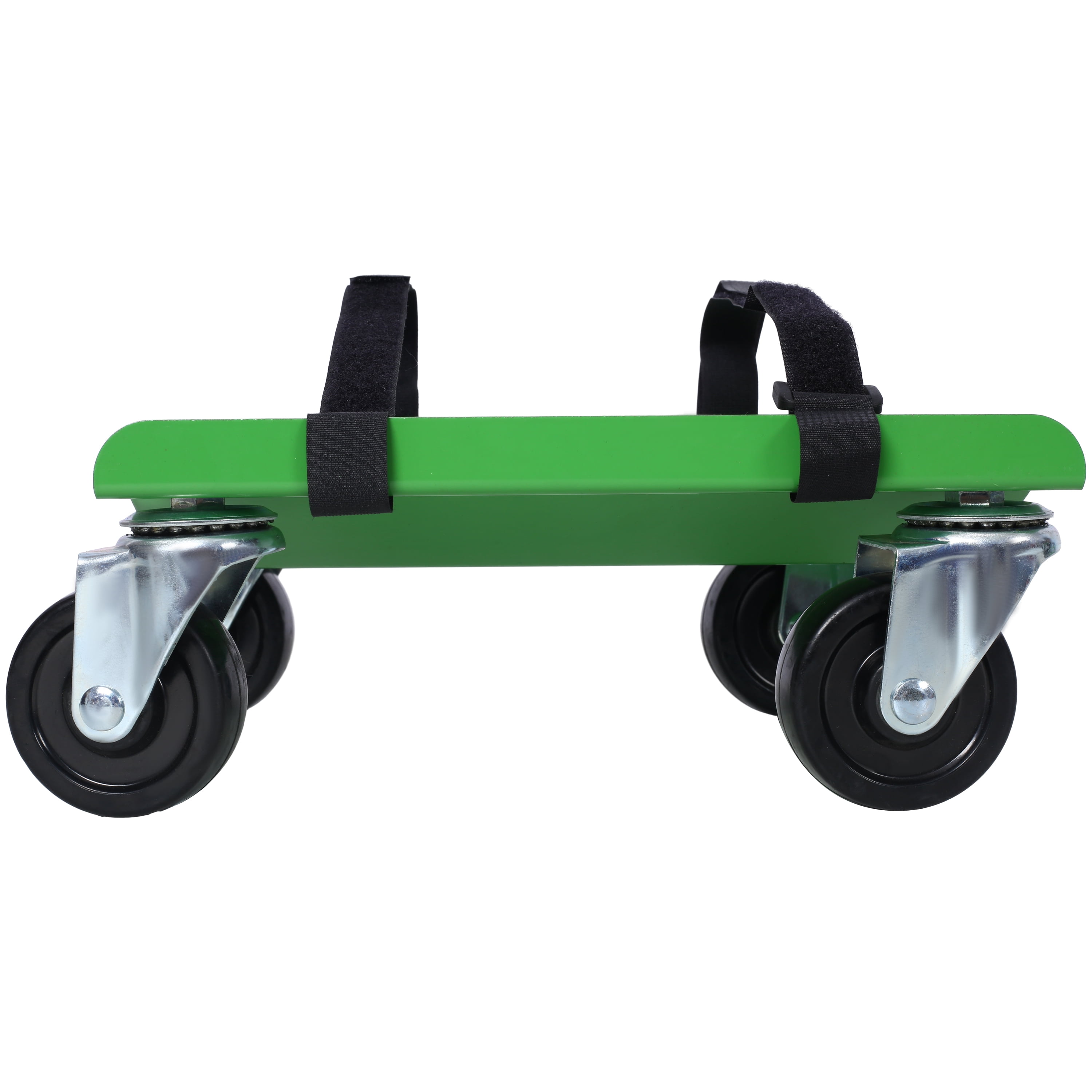Heavy-Duty Steel V-Slide Dolly, 1500 lbs Capacity Moving Dolly with Anti-Slip Pads, 2.5 Inch Swivel Casters, Rust-Proof Powder Coating for Industrial Commercial Use