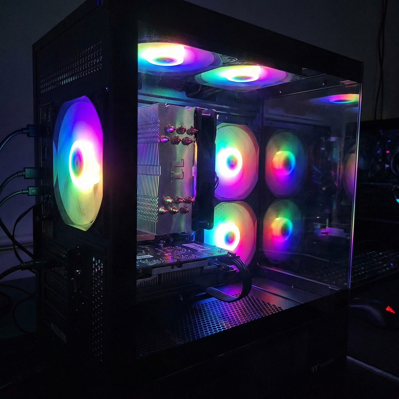 AIGAMEPC Gaming PC Desktop Computer, Intel Core i7 up to 4.0GHz