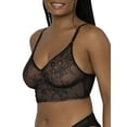 thumbnail image 3 of Smart & Sexy Women's Smooth Lace Longline Bralette Style-SA1451, 3 of 10