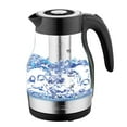 thumbnail image 1 of Brentwood 1.7 Liter Cordless Electric Glass Tea Kettle Pot with Tea Infuser, 1 of 8