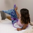 thumbnail image 4 of Catalonia Mermaid Tail Blanket,Fish Scales Pattern Sleeping Bag,Mermaid Blanket Flannel Throw Blanket Gift 45"X16" for Toddler Kids Girls 4-6, 4 of 6
