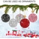 thumbnail image 5 of Adorno para espejo retrovisor de coche, bola de la suerte colgante de cristal navideño, accesorio ostentoso para coche para mujer, abalorio de diamantes de imitación, decoración para coche, 5 of 6