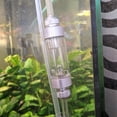 thumbnail image 4 of Contador regulador de CO2 para acuario, dispositivo de medición de dióxido de carbono sin retorno de burbuja de CO2 de cabezal simple/doble de Herramientas de limpieza de acuarios plata 8.3 cm Billuyoard PT0097-02, 4 of 6