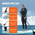 thumbnail image 4 of KFFKFF 10 ft Sup SurfBoard Inflatable Stand Up Paddle Board with Paddle Accessory, 4 of 9