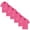 Pink, variant on DOZINSIX 6 Pack Boys Girls Polo Shirts 3-17Y Solid Color Short Sleeve School Uniform Shirts