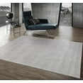 thumbnail image 4 of Pasargad Home Edgy 10' x 14' Hand-Tufted Silk and Wool Silver/Grey Rug, For Indoor Space and all Age of Group, 4 of 4