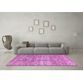 thumbnail image 3 of Ahgly Company Indoor Rectangle Abstract Purple Modern Area Rugs, 2' x 3', 3 of 4