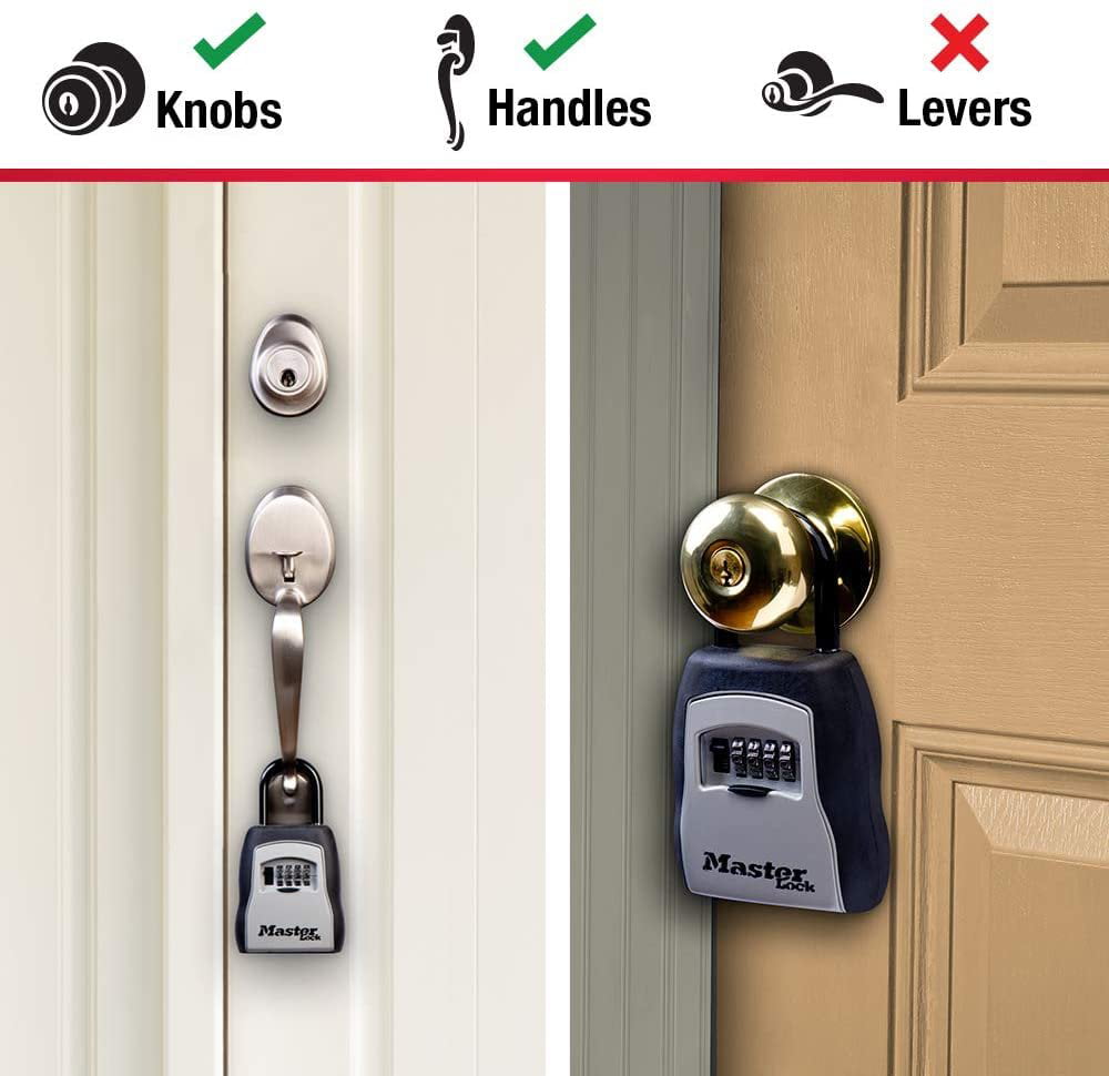 Holds 5 Keys Master Lock Safe Space Portable Lock Box 5400D NEW 