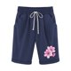 thumbnail image 1 of Cordón de Impresión de la Cintura Elástica Casual, Pantalones de Pijama para el Hogar, la Playa, la Ropa de Dormir Y el Uso Diario, 1 of 3