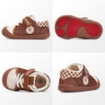 thumbnail image 5 of TARANIS Baby Toddler Boys Barefoot Sneakers with Wide Toe Box, Lightweight Non-Slip First Walking Shoes, 5 of 10