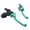 green, variant on Motorcycle Universal CNC Aluminium ASV Brake Clutch Levers Handle For KTM Honda Kawasaki Yamaha XR50