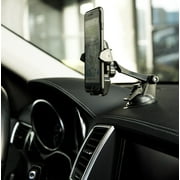 Jeremywell Universal 360 degree Car Windshield Dashboard Suction Cup Mount for Cell Phone Black