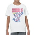 thumbnail image 2 of Officially Licensed Dubble Bubble Retro Candy Vibe Youth's T-shirt, 2 of 3