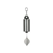 Woodstock Chimes Heroic Windbell Wind Chime for Outside 24 Inch Medium Grey Deep Tone Sound Outdoor Decor for Patio Porch Garden