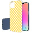 thumbnail image 1 of TalkingCase Slim Case for Apple iPhone 14 Pro, Slim Thin Gel Tpu Cover, Yellow Gingham Plaid Print, Light Weight, Flexible, Soft, Anti-Scratch, Printed in USA, 1 of 7