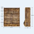 thumbnail image 2 of Gabinete de almacenamiento de juguetes, estantería y estantería para niños de tres niveles para almacenamiento de libros y juguetes, 2 of 11