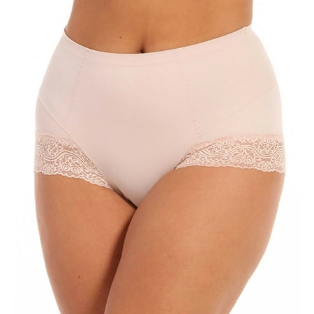 

Women s Magic Bodyfashion 11TL Dream Tummy Squeezer Panty with Lace (Rose M)