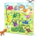 thumbnail image 1 of Juguete Montessori con laberinto magnético de colores y números Airbition, 1 of 6