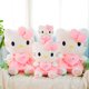 thumbnail image 4 of Sanrio-juguete de Peluche de Hello Kitty para niños, de 55cm de Anime Kawaii muñeco de Peluche, vestido de lazo rosa, almohada decorativa, regalos de cumpleaños y Navidad, 4 of 4