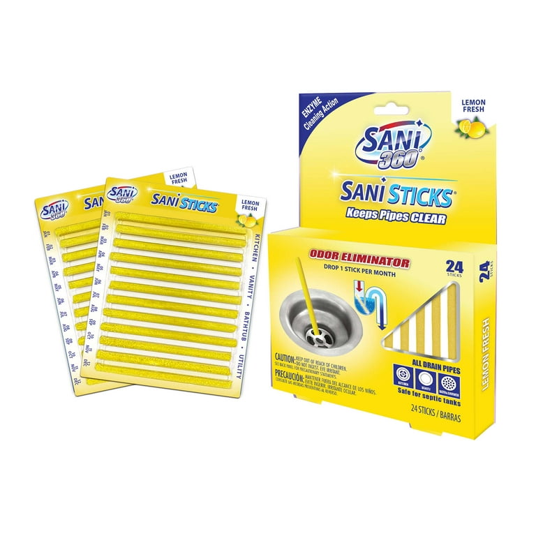 Sani Sticks Bâton de Nettoyage de Drainer - Non Parfumé
