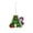 A, variant on Yyuenw A to Z Alphabet Christmas Ornaments 3.15"/80mm 2D Acrylic Pendants Hanging Decor for Xmas Tree Wreath Mantel