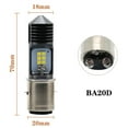thumbnail image 2 of Moto Headlamp Led motorcycle Headlight Bulbs Hi Low Beam 2V Fog Lights, 2 of 10