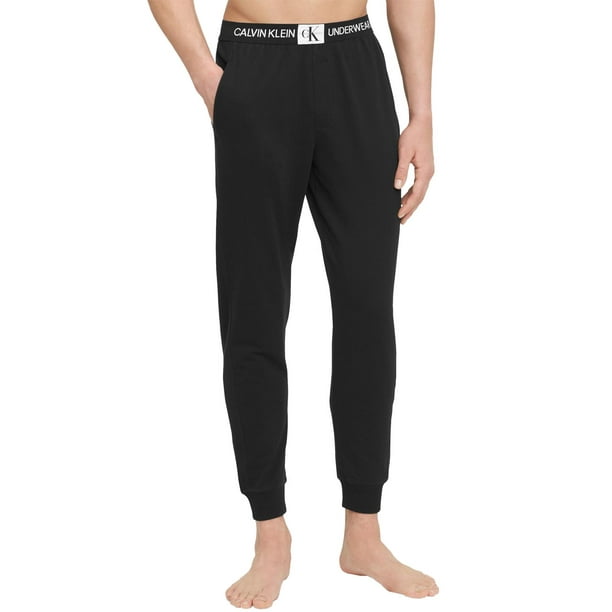Famous Name - Famous Brand Mens Monogram-Logo Joggers Pants X-Large Black - Walmart.com