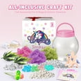thumbnail image 4 of Freecat Light Up Unicorn Terrarium Kit, Unicorn Toys for Girls, DIY Art Crafts Christmas Birthday Gifts for Kids Girls 3 4 5 6 7 8+, 4 of 9