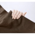 thumbnail image 4 of Sábana plana Utopia Bedding Queen Brown, suave microfibra cepillada, 4 of 9