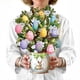 thumbnail image 3 of Tarjetas Emergentes de Papel, Árbol de Huevos de Pascua, Ramo de Flores para Siempre de Tamaño Natural, Tarjetas de Felicitación Emergentes 3D con Tarjeta de Notas en, 3 of 7