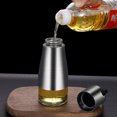 thumbnail image 4 of CAROOTU 320ml Drip-Free Stainless Steel Oil Dispenser Oil Control Seasoning Bottle for Kitchen, 4 of 6