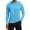 16#Sky Blue, variant on BRDFRL Men's Sun Protection Hoodie Shirts Long Sleeve UPF 50+ Swim Fishing Shirt with Hood Lightweight Rash Guard UV SPF Black S