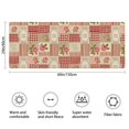 thumbnail image 3 of Pioneer Flower Floral Print Pattern Bathroom Rugs Mat, Non Slip Microfiber Bathroom Rug with Rubber Backing, Soft Mats for Bathroom Floor Tub Shower, 24"x60", 3 of 5
