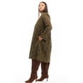 thumbnail image 2 of June & Vie Women's Plus Size Eyelet Midi Shirtdress, 2 of 5