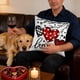 thumbnail image 5 of Specollect 3 Pcs Valentines Day Heart Pillowcase Linen Sofa Cushion Cover Festive Home Decor for Living Room Bedroom 17.72*17.72 in, 5 of 9