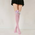 thumbnail image 2 of Lace Bow Over The Knee Stockings for Women - and Accessory for Enhanced Leg Appeal, 2 of 4