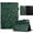 Green, variant on Allytechgroup for Samsung Galaxy Tab A11 2025/A9 2023 8.7 inch Case, PU Leather Slim Fit Flip Stand Tablet Case with Card Slot Shockproof Protective Cover Bumper for Women Men, Red