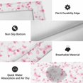 thumbnail image 6 of Pink Floral Outdoor Rug for Patio/Deck/Porch, Non-Slip Large Area Rug 4 x 6 Ft, Retro Blossom Flower Botanical Country Indoor Outdoor Rugs Washable Area Rugs, Reversible Camping Rug Carpet Runner, 6 of 8