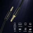 thumbnail image 3 of Fairnull Audio Cable 3.5mm AUX Aluminum Alloy Male to Male Auxiliary Cord for PC, 3 of 9