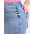 thumbnail image 5 of Terra & Sky Women's Plus Size Denim High Rise Wide Leg Jeans, 29" Inseam, Sizes 14W-28W, 5 of 5