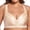 A-Beige67, variant on Womens Push Up Bras Front Closure Butterfly Lace Back Wireless Bralettes Padded Side Support Comfort Shaping Bra