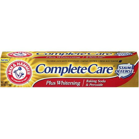 ARM & HAMMER Complete Care Stain Défense Plus Whitening Dentifrice menthe fraîche 6 oz (Pack of 6)